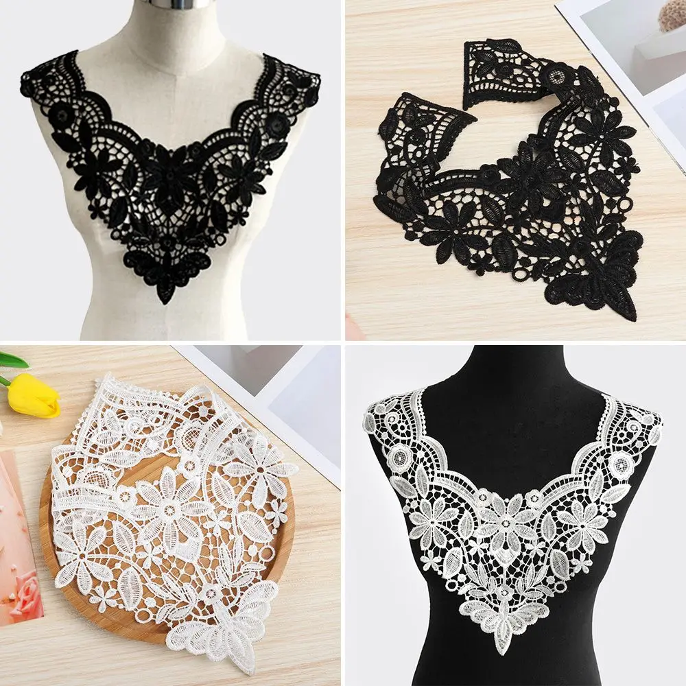 Sewing Underwear Ornament DIY Craft Supplies Lace Fabric Applique Embroidery Embroidered Lace Collar Neckline Accessories
