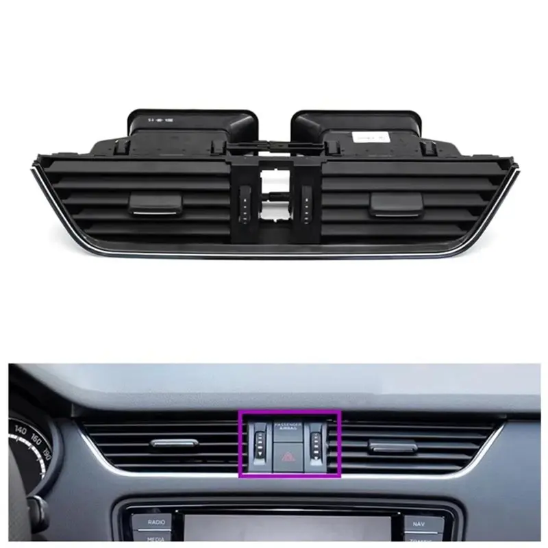 New For Skoda Octavia 2015-2021 Central Control Instrument Vent Replacement Part- Model Code 5ED820951 5E0820951CZLL