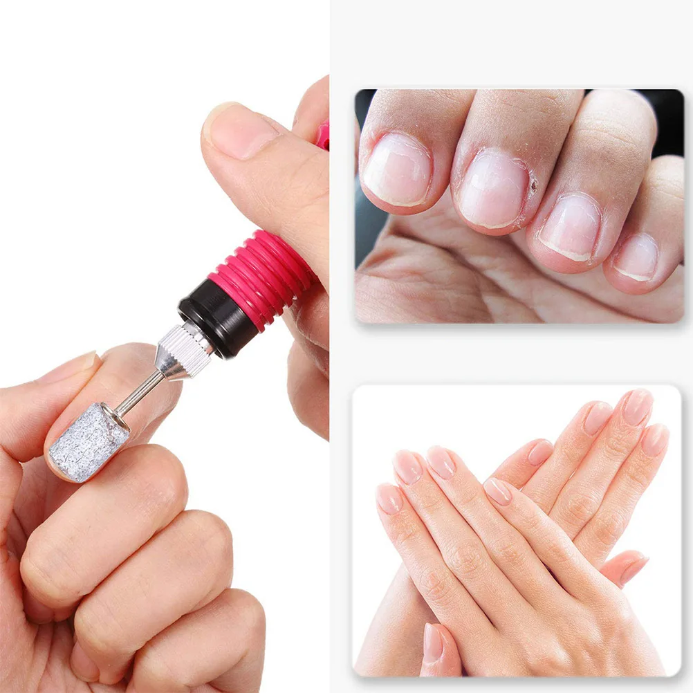 200 stuks schuurbanden set voor nagelboor fijne korrel polijstmachine draagbaar lichtgewicht gemakkelijk mee te nemen nagelkunstaccessoires