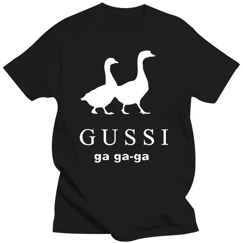2026 New  Spring Summer T-shirt GUSSI Ga Ga Ga Tee Couples Matching Tops Present High-quality comfort