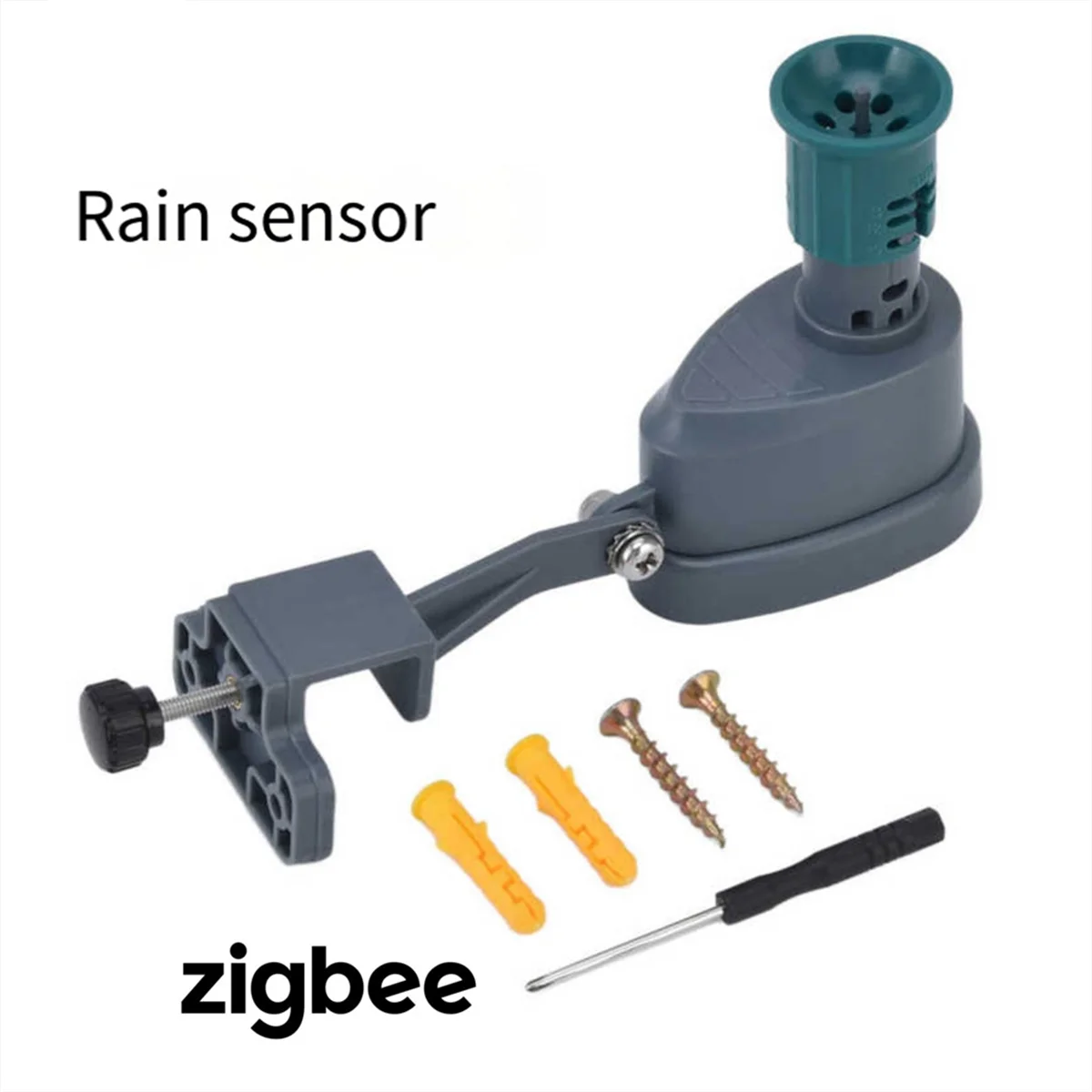 Sensor de chuva sem fio m05k zigbee, configuração ajustável, dispositivo de irrigação de temporização cíclica, ligação inteligente, controle remoto