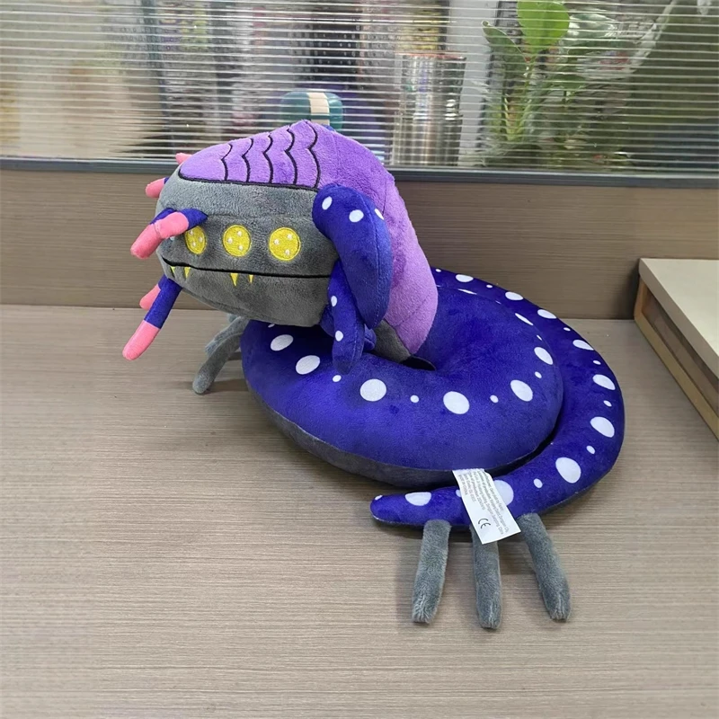 

New Subnautica Cartoon Plush Toy for Home Decor Sofa Snake Doll for Kids Fans Birthday Christmas Gift