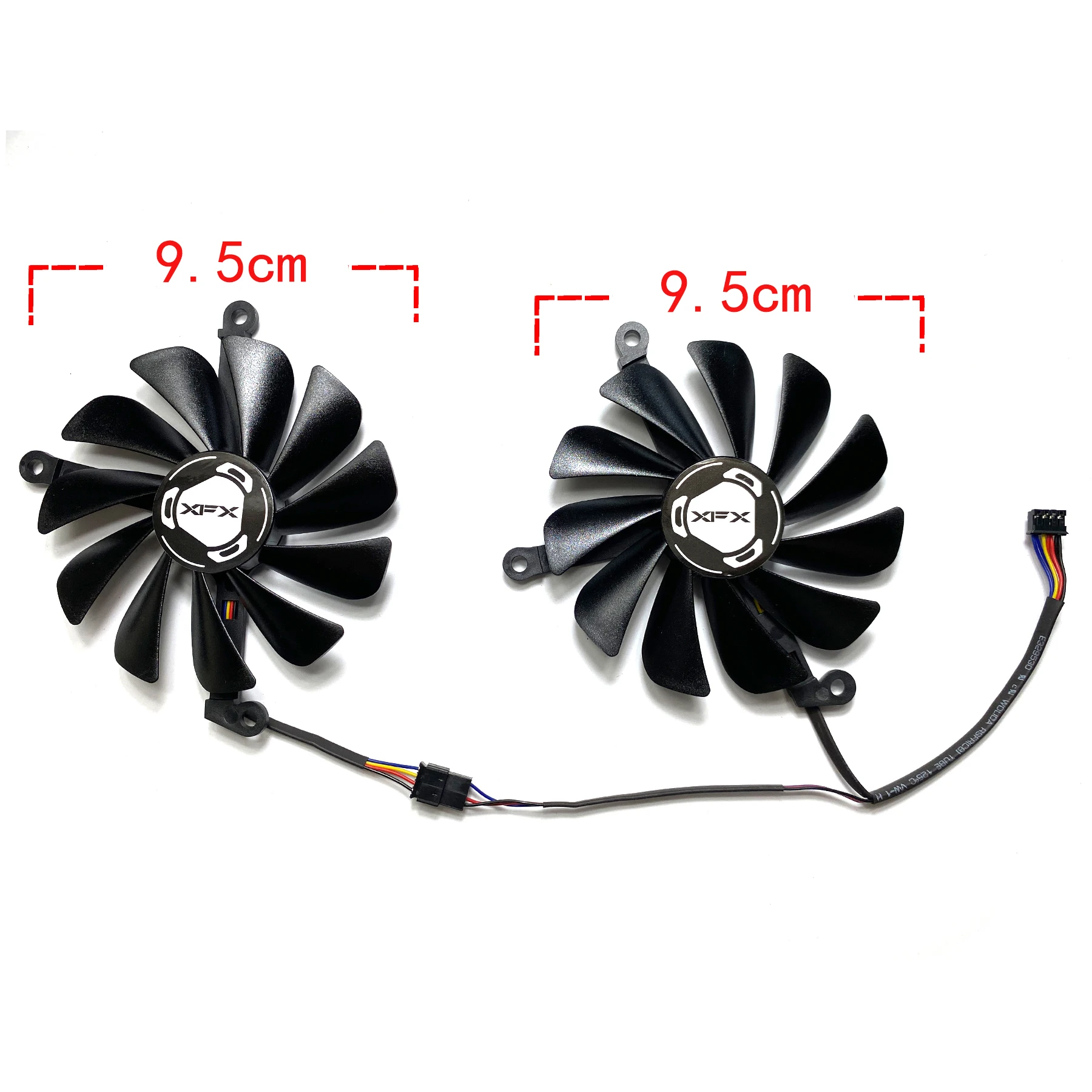 New For XFX Radeon RX5700 5700XT 8GB THICC II Ultra Overseas version Graphics Card Replacement Fan