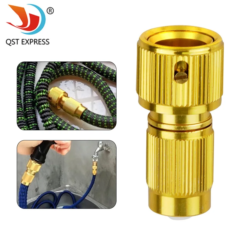 Threaded brass garden hose coupling for irrigation system garden tap water pipe quick coupling