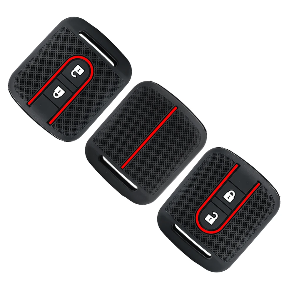 Car Key Silicone Case Fob Rubber Cover For Nissan Micra K12 Note Navara Qashqai J10 Primera Almera Sunny X-Trail