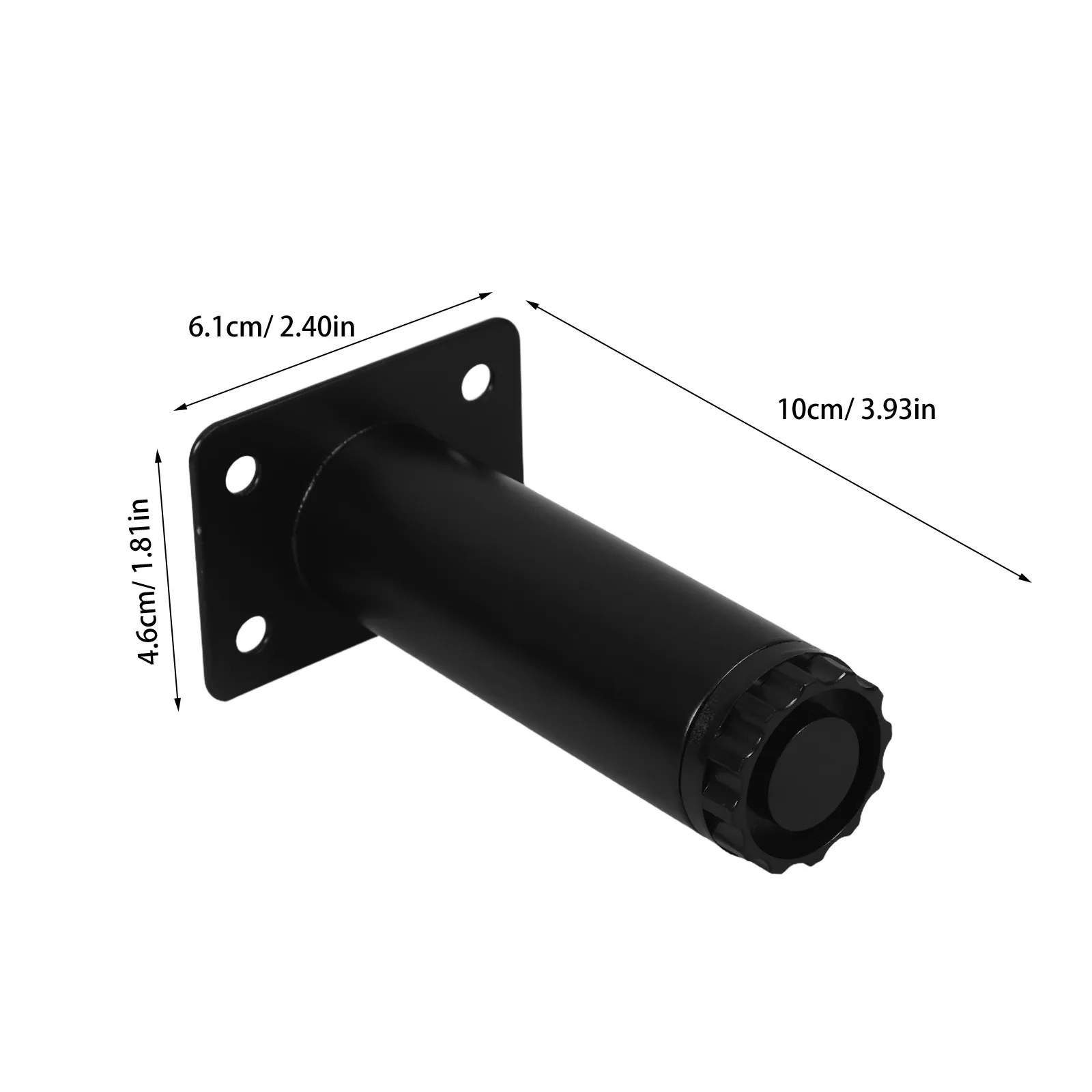 8Pcs Furniture Legs Metal Adjustable Round Sofa Bed Table Cabinet Support Heavy Duty Replacement Feet Metal Furniture Legs