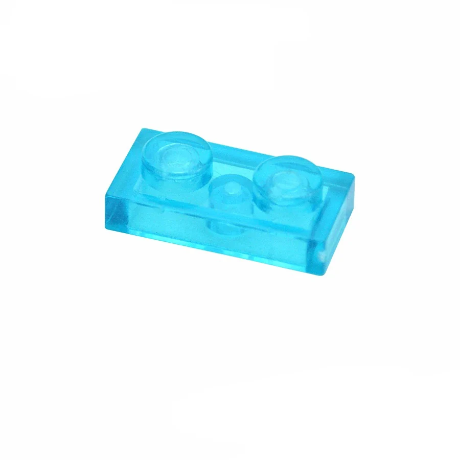 1x2 Punkte 100PCS Farbe Pädagogisches Kreative kompatibel 3023 Größe MOC Bausteine Dünne Zahlen Ziegel Spielzeug für Kinder
