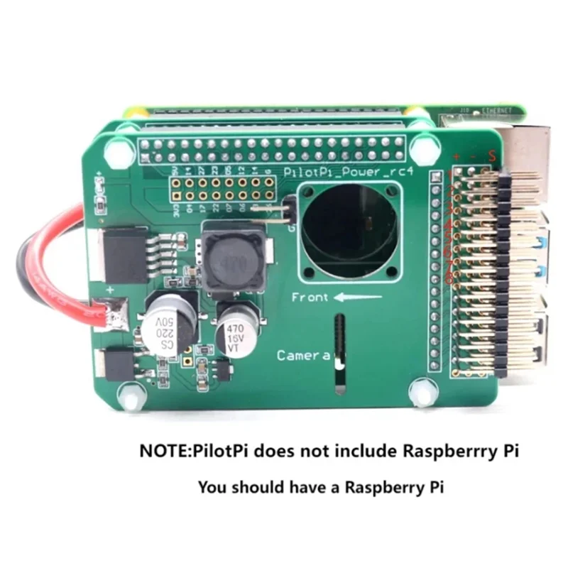 

Y43A-Rpi Pilotpi M8N пакет управления полетом PX4 датчик прошивки и мощность для Raspberry Pi 32-битный автопилот вертолет