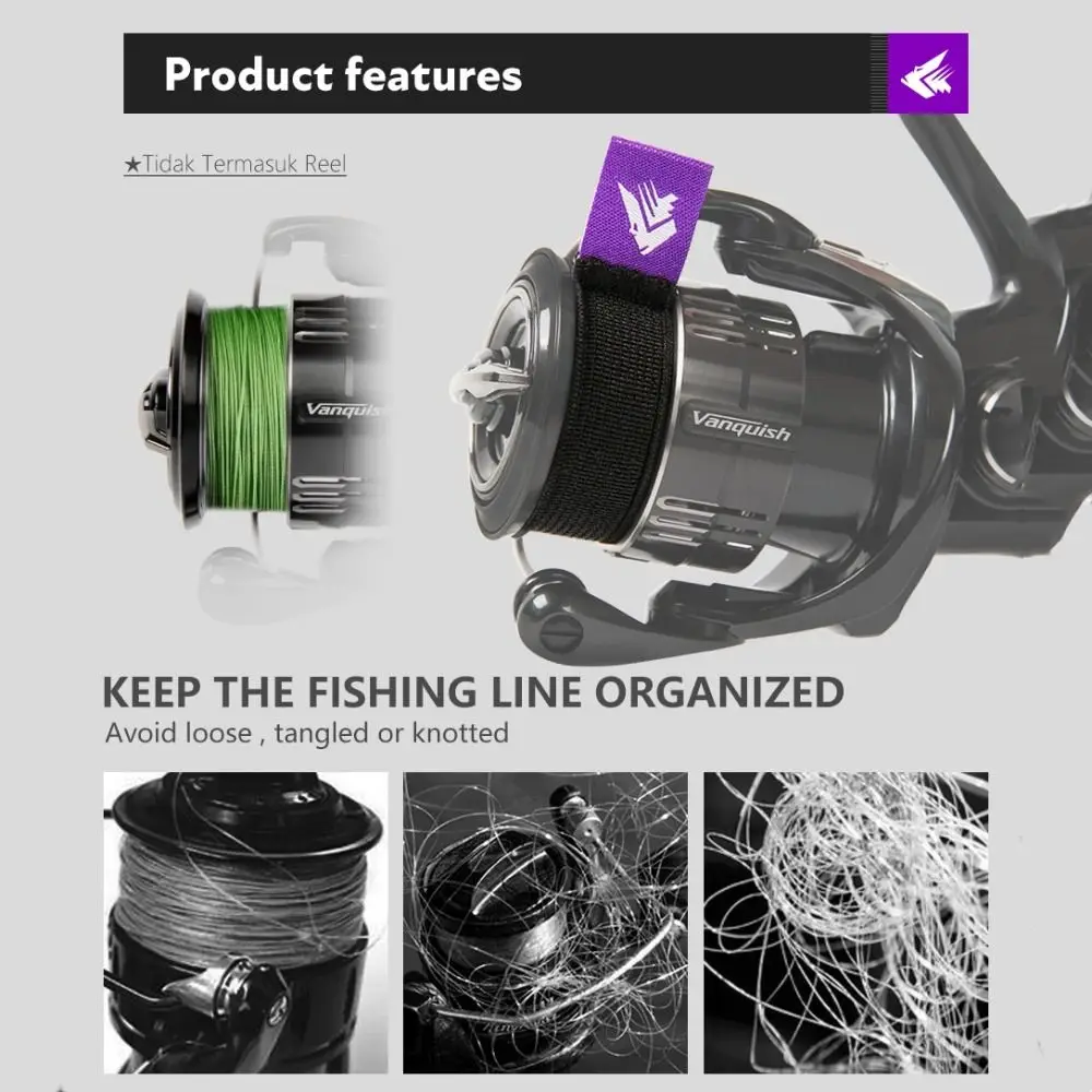 

Spool Cover Fishing Spool Belt Pole Holder With Handle Spinning Reel Belt Flexible Elastic Spinning Protection Belt Fish Tackle
