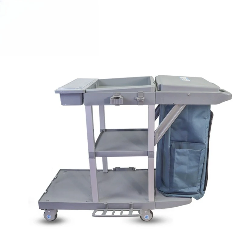 

Multifunctional trolley Cleaning car, cleaning car Tool car (with brakes)