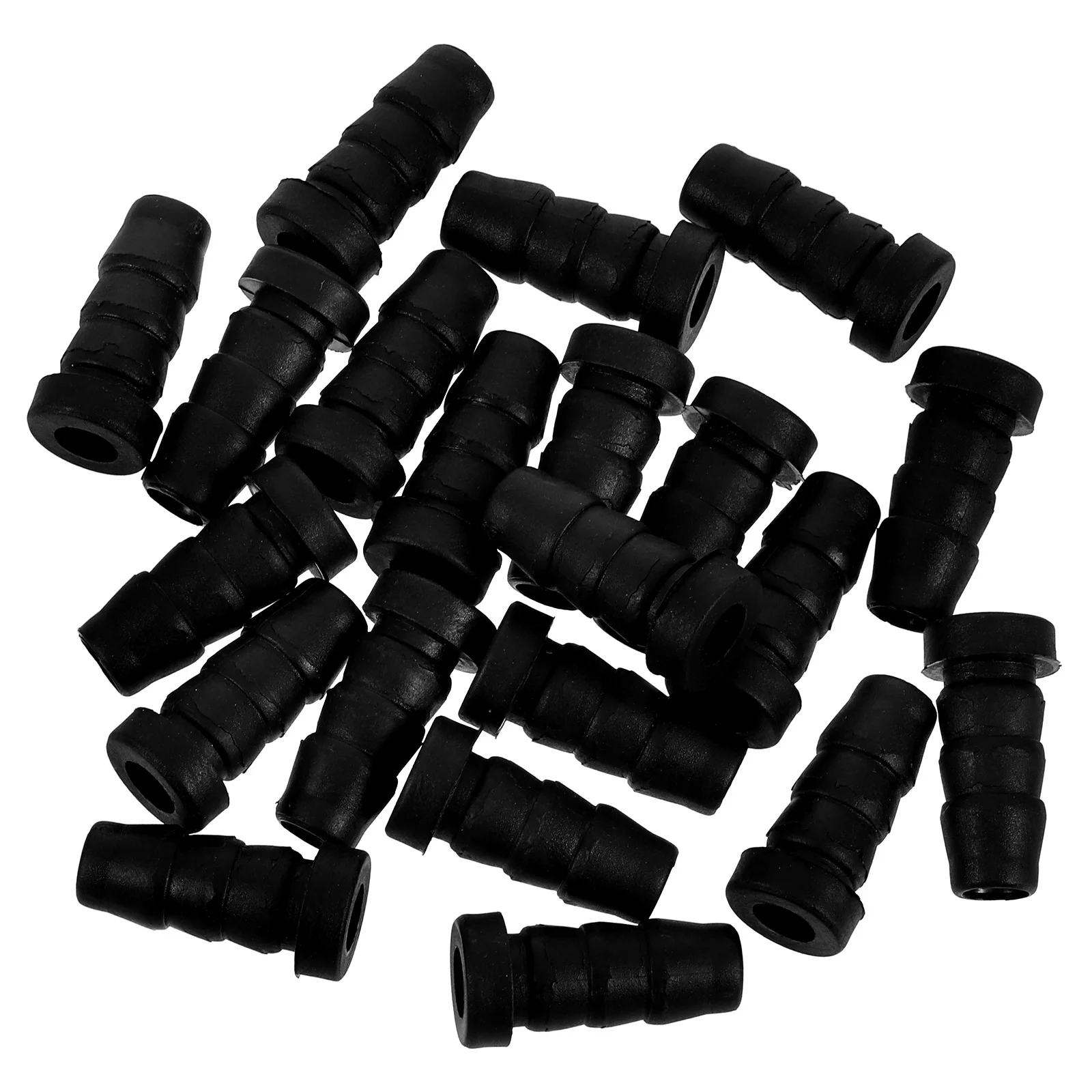 

20Pcs Rolling Chair Wheel Covers Furniture Caster Socket Plastic Stem Sleeve Protective Cover Chair Leg Repair Replacement