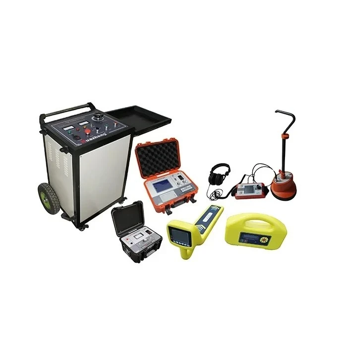 Time Domain Reflektometer TDR Integration Under Ground Cable Fault Locator, um vergrabene Kabel zu finden