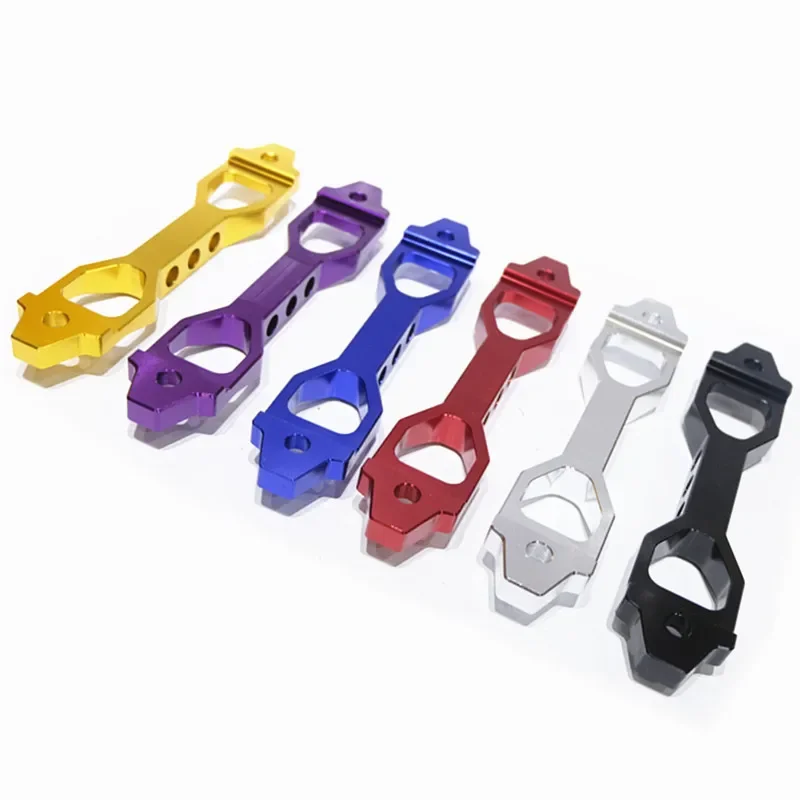 Aluminum Alloy Automobile Thickened Universal Battery Fastening Bracket Is Suitable For Honda Civic EK Eg 2002-2005