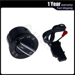 Car Headlight Fog Lamp Control Switch Button With Sensor for VW Volkswagen Jetta Golf Gti Rabbit Passat Tiguan Cc Touran Caddy