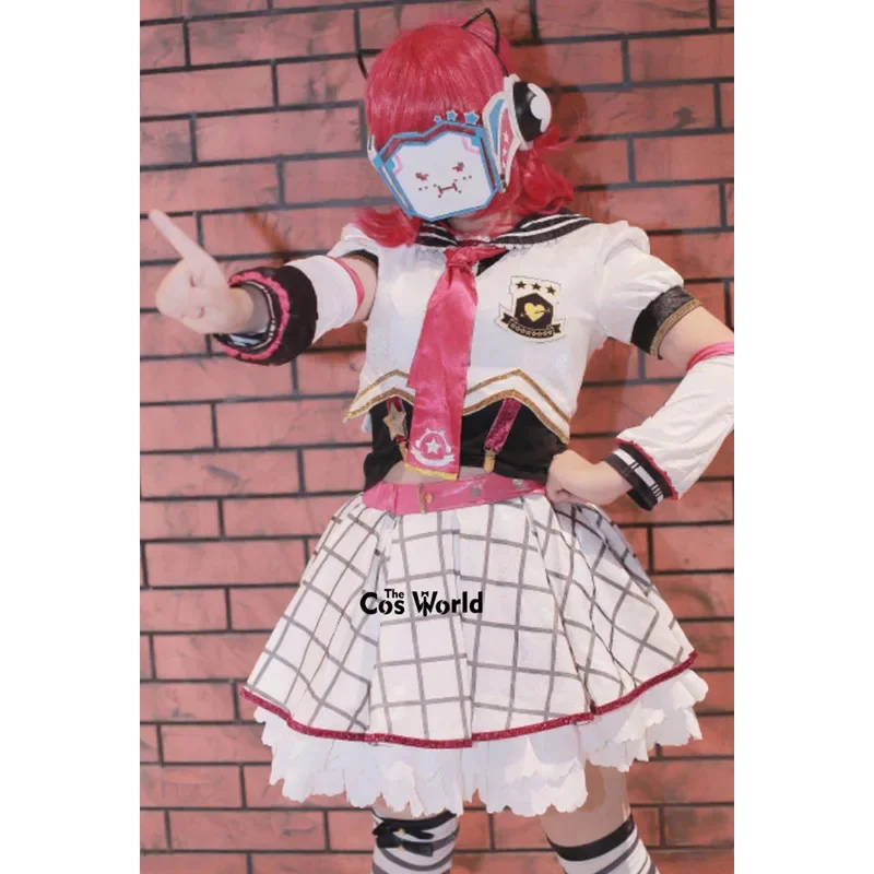 Uniforme de Cosplay de Dessin Animé Love Live, Tenue de Scène en Solo, Nijigasaki, Tenouji, Rina