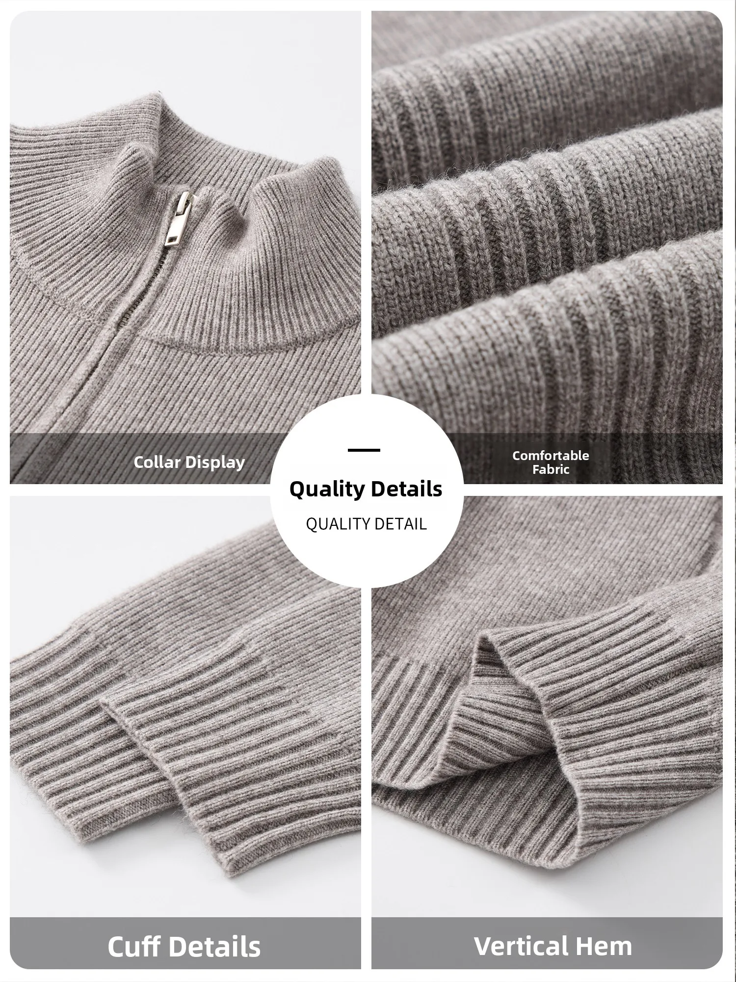 PaulFrank Autumn Winter Men's Loose Fit Knitwear f High Collar Sweater  Color Faionable Casual Sle Polyester Fiber