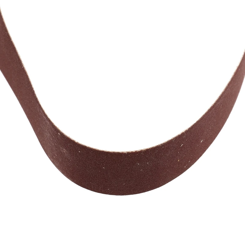 18Pcs Alumina Abrasive Belt 533X30 Brown Corundum Annular Abrasive Belt KX167 Abrasive Belt