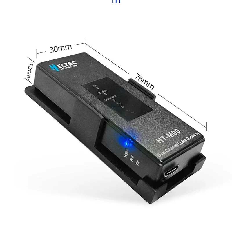 loRa gateway dual channel LoRaWAN cloud server wifi ESP32 SX1278 IoT smart home