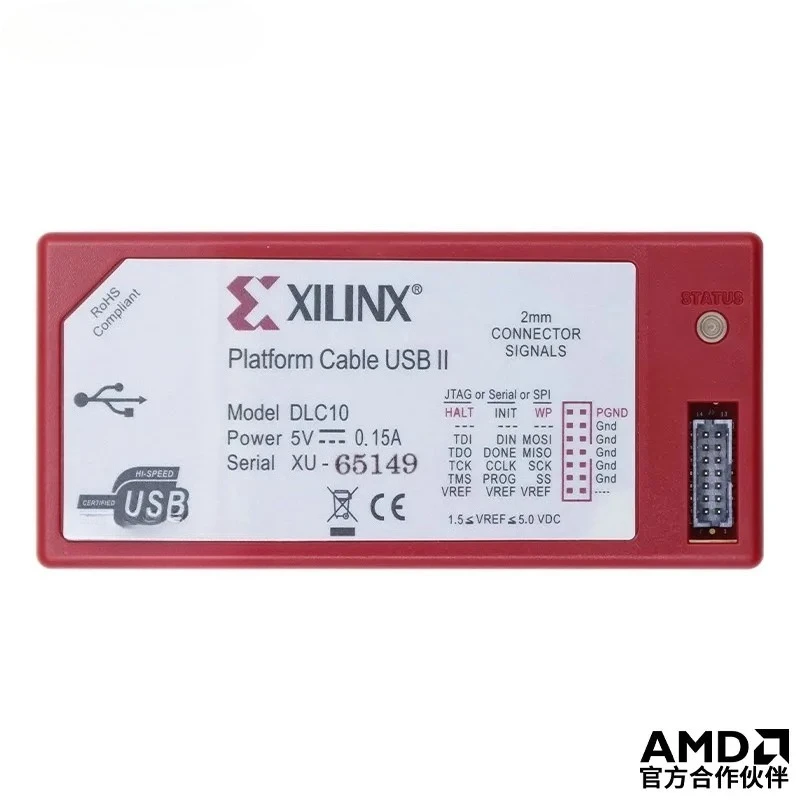 

HW-USB-II-G Xilinx Downloader Platform Cable II DLC10 jtag HW-USB-II-G in stock genuine product