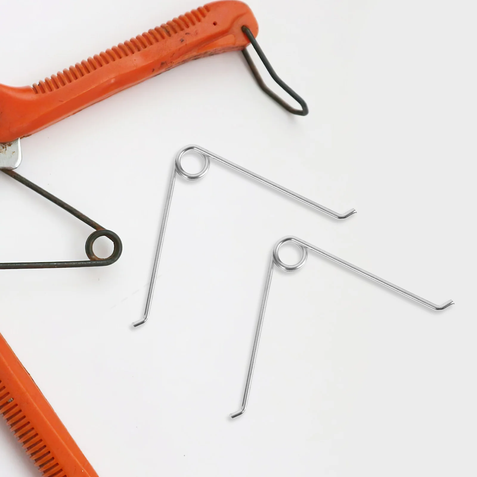 

10pcs Spring Accessories for Gardening Pruning Shears H Scissors Stainless Steel Replacement Springs H held Pruners Thick Strong