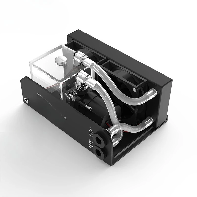 Industrial water cooling module SLMZ-V-S dual fan to increase the 12V/24V voltage of the water tank