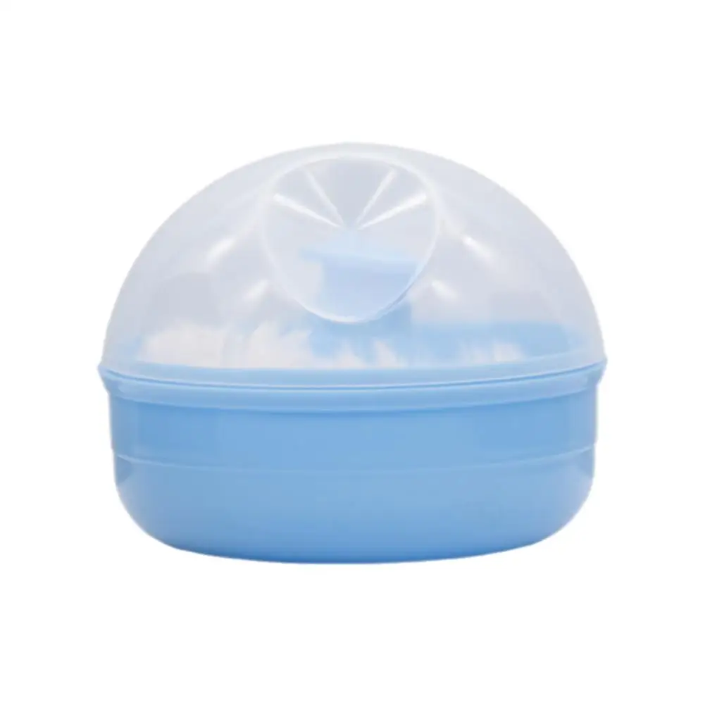 Baby Body Powder Special Powder Puff Portable Hygienic Storage Sealing Power Face Makeup Box Tool Container R8C3