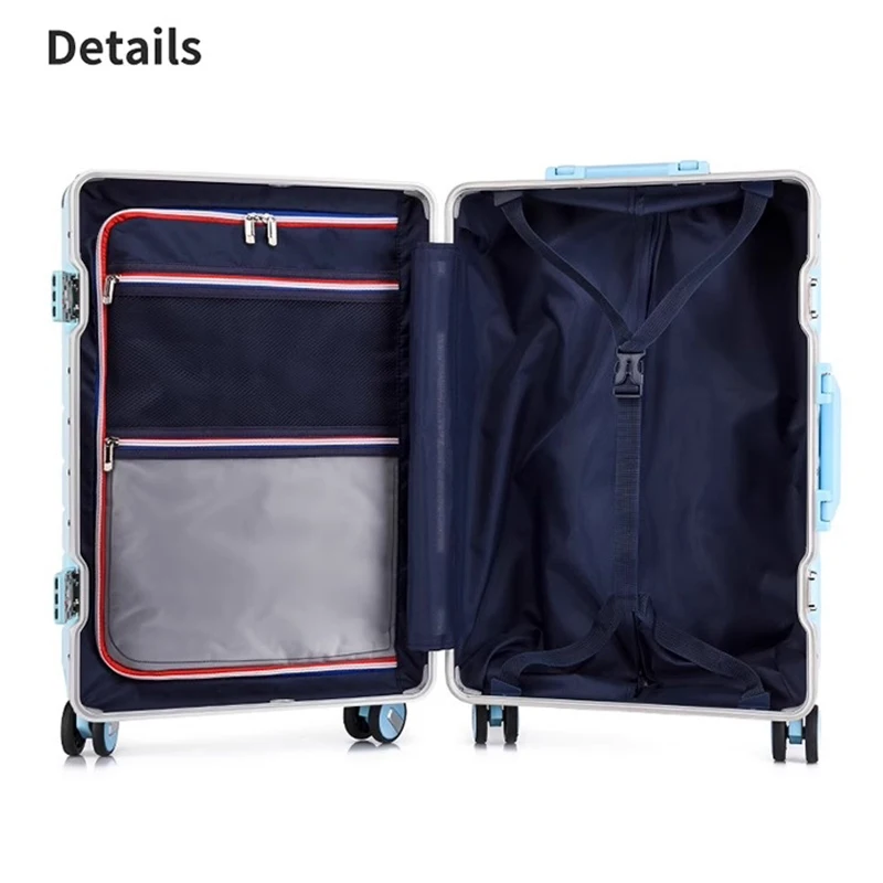 High Baggage Business Luggage Male Student Trolley Box Super Quiet Travel Light 20" Password Boarding Box 22" 26" Large Capacity