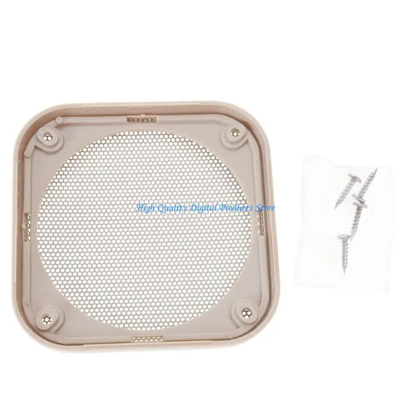 

U2JE Universal 4/5inch Car Speaker Grills Cover Mesh Square Speaker Subwoofer Guard
