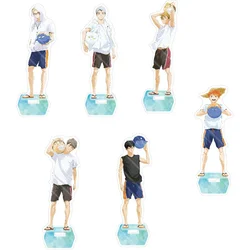 Anime Haikyuu!! Nuovo supporto acrilico figura modello piatto da tavolo pallavolo ragazzi Action Figures ornamenti attività Anime Desk Decor