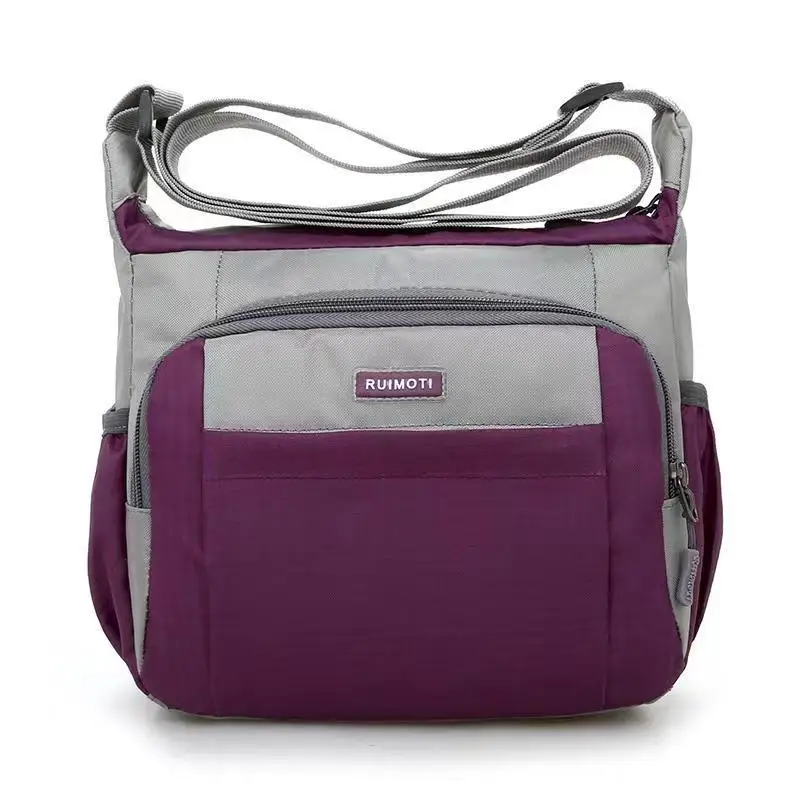 2024 torby Crossbody dla kobiet unisex dobrej jakości wodoodporna nylonowa torba na ramię męskie torby listonoszki plażowe z klapką na zamek błyskawiczny