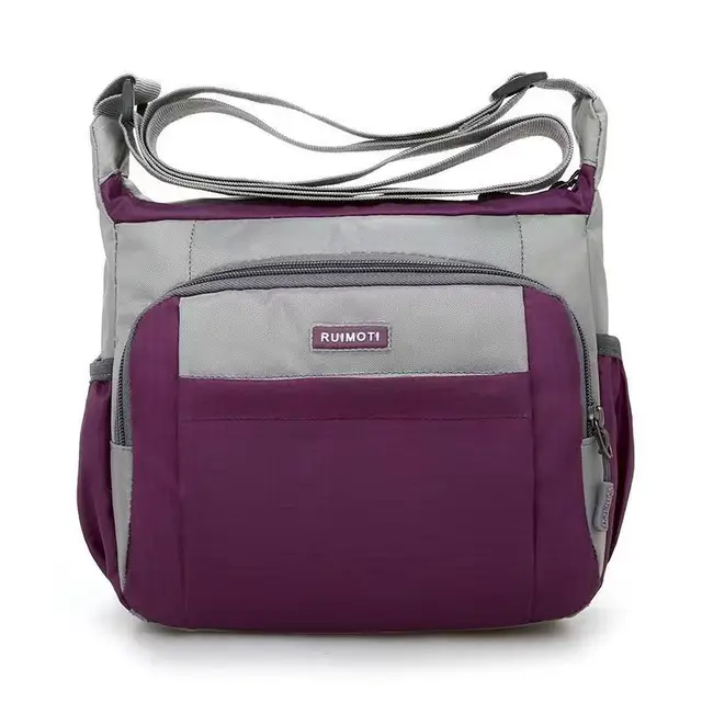 2024 torby Crossbody dla kobiet unisex dobrej jakości wodoodporna nylonowa torba na ramię męskie torby listonoszki plażowe z klapką na zamek błyskawiczny