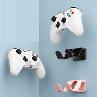 For PS5 PS4 Switch Pro Xbox One Game Controller Wall Mount Hanging Stand Holder Gamepad Headphone Headset Hanger Bracket