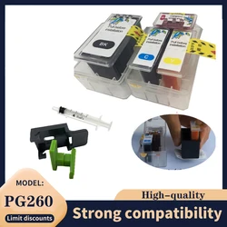 vilaxh PG-260 CL-261 Smart Cartridge Refill kit For Canon PIXMA MG2120 TS5120 MG2220 MG3120 MG3122 MG3220 MG3222 MG3520 MG3522