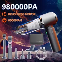 Car Vacuum Cleaner High Power Portable Wireless Mini Handheld Strong Suction Clean Machine Portable Vacuum Clean For Car Home