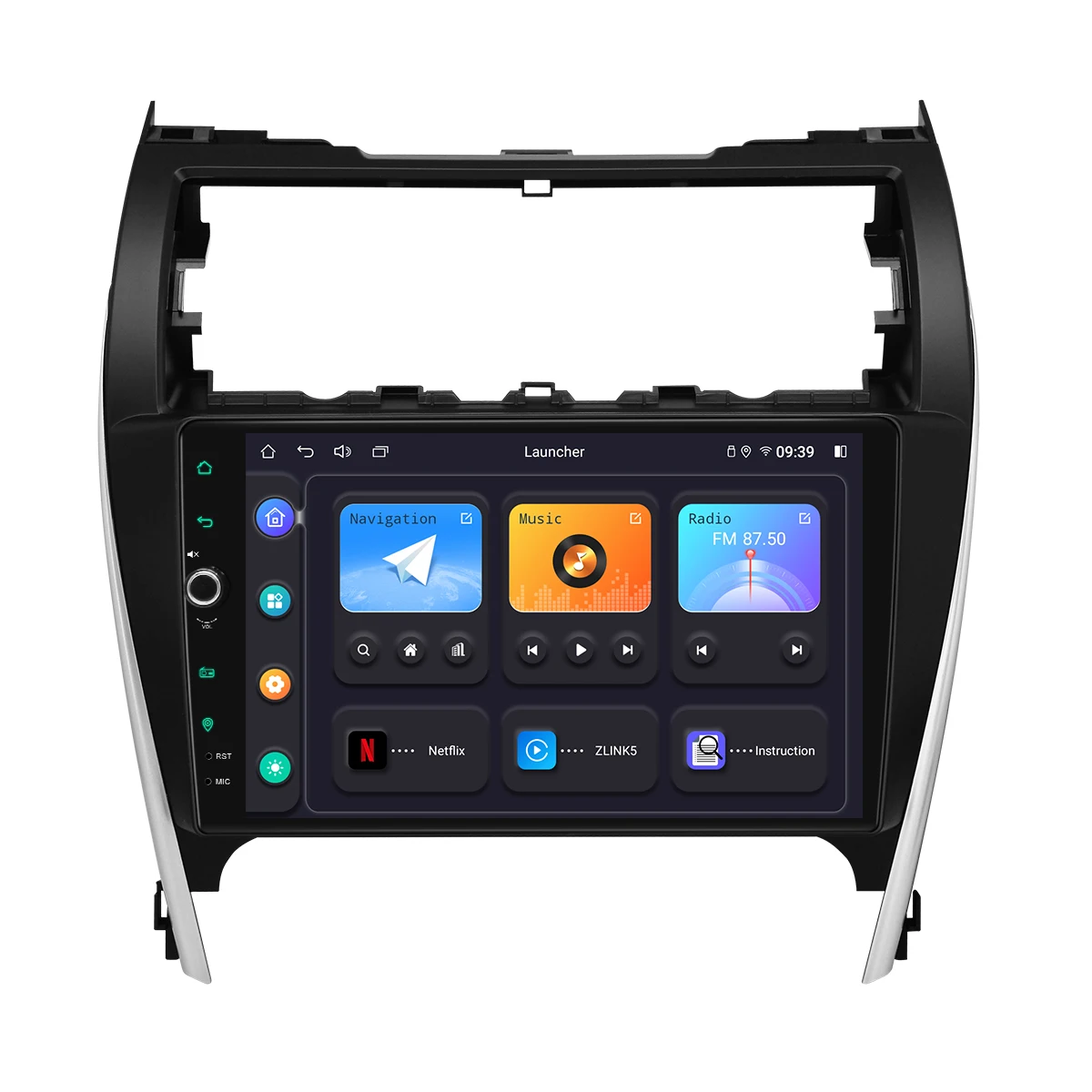 Plug and Play 10.1 Inch Android Car Radio Stereo GPS Navigation System For Toyota Camry 2012 2013 2014 Built-in Carplay HDMI