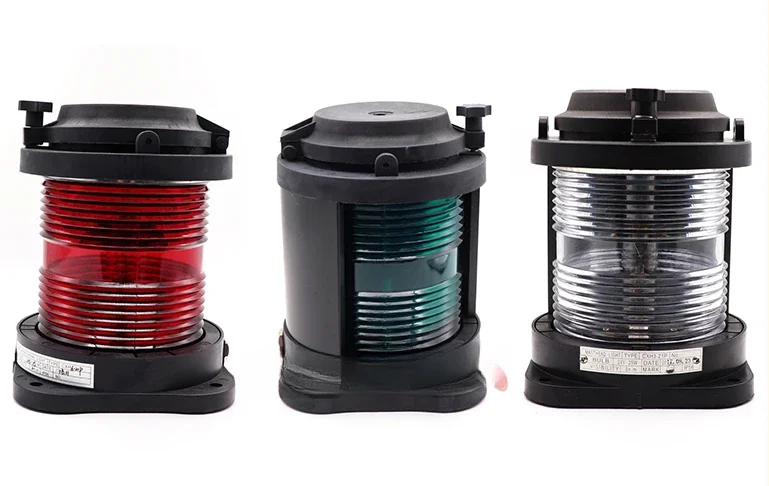 Marine all plastic single layer navigation signal light CXH1/2/3/4/6-21P waterproof night ambient light