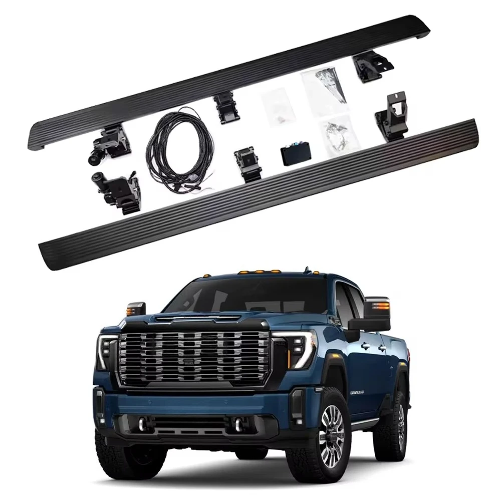 GMC Sierras 1500 Electric Model Car Parts Wholesale Price Automatic Retractable Footrest Side Steps Power Running Boards