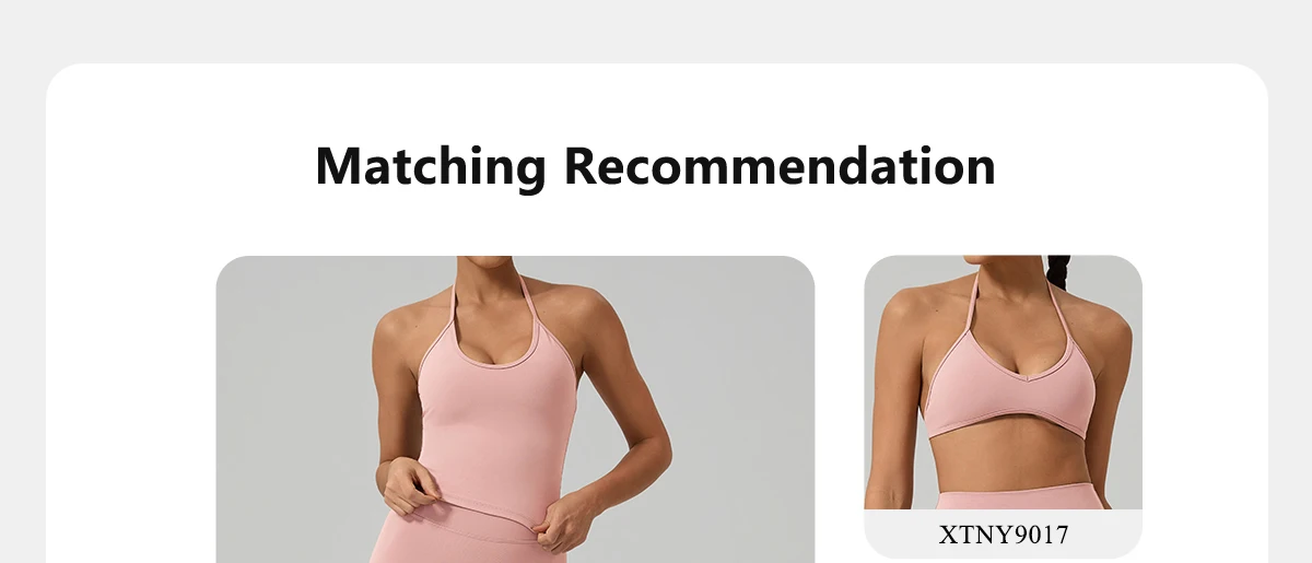 Ctenkevet Damen Rückenfreies Schnelltrocknendes Sport-Tanktop Ärmellos Stoßdämpfendes Support-Oberteil für Laufen Fitness-Radfahren – Detail 4