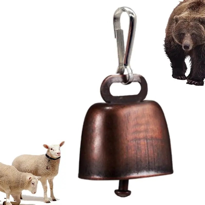 Loud Bear Warning Bells Bear Repelling Bell Portable Hiking Gear Fishing Bell Pets Hiking Bells For Fishing Travel Outdoor