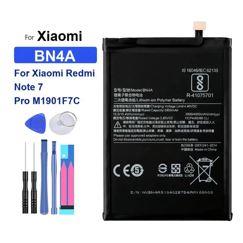 

BM46 BM47 BN37 BN3A BN4A Battery For Xiaomi Redmi Note 3 Pro 3 3X 3S 4X 3Pro Mini3 6 6A GO Note7 Pro