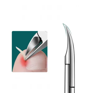 Professionelle Zehennagelschneider, Cutter, eingewachsenes Nagelwerkzeug, dicke Nägel, tote Haut, Schmutzentferner, super scharf, gekrümmte Klinge 10 Hauptspatil -Nagelverkäufe - №10