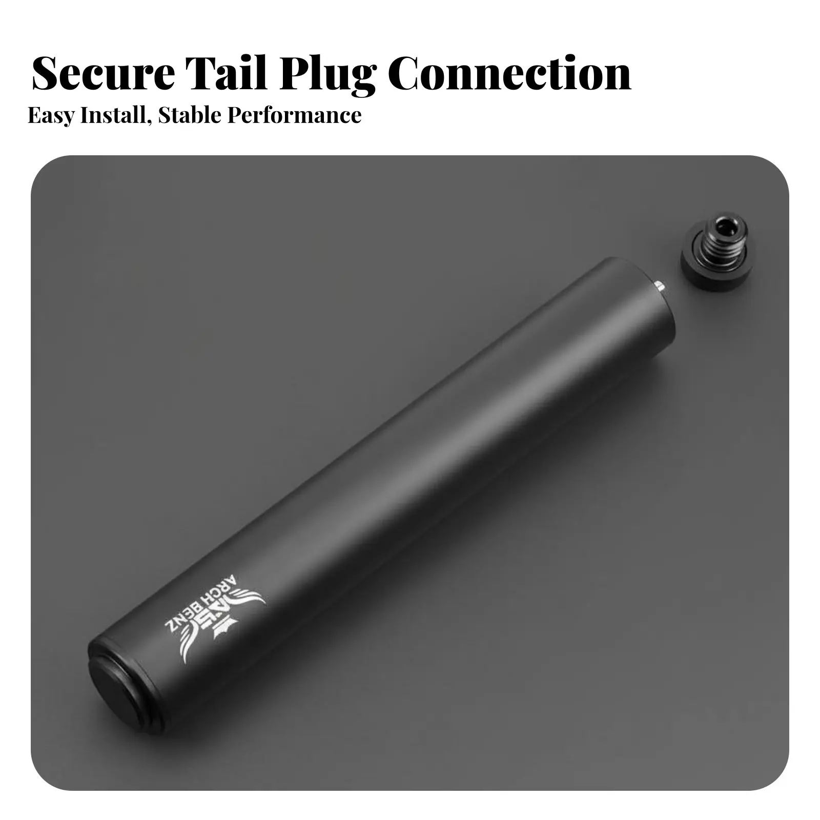 

Pool Cue Extender Improves Reach Billiard Cue Extension Billiard Stick Lengthener Easy to Attach Universal Fit for Amateurs, Bar