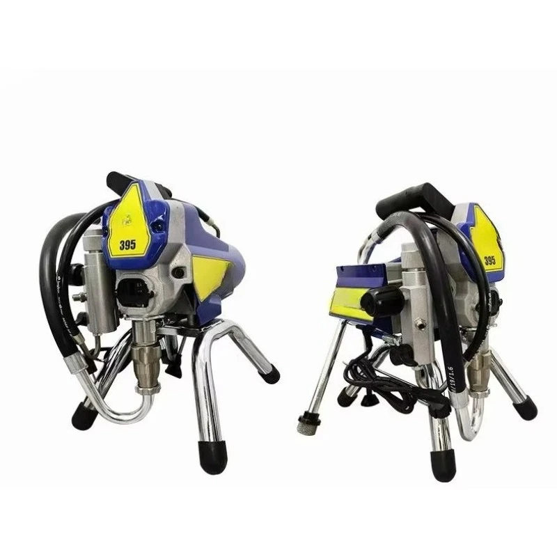Electric latex sprayer, airless sprayer for wall coatings and plastering coatings