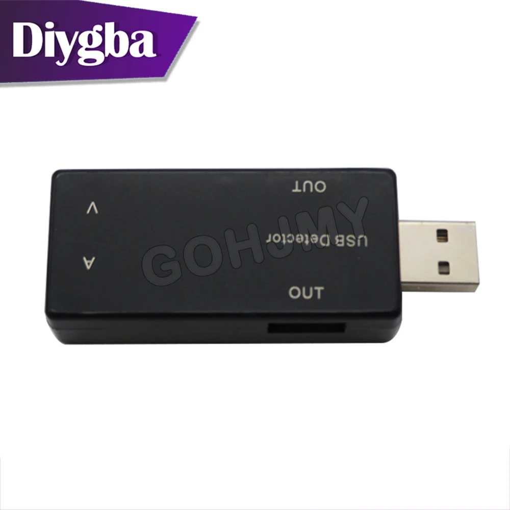 Performance testing of the dual USB current and voltage detection meter tester's one in two adapter power supply