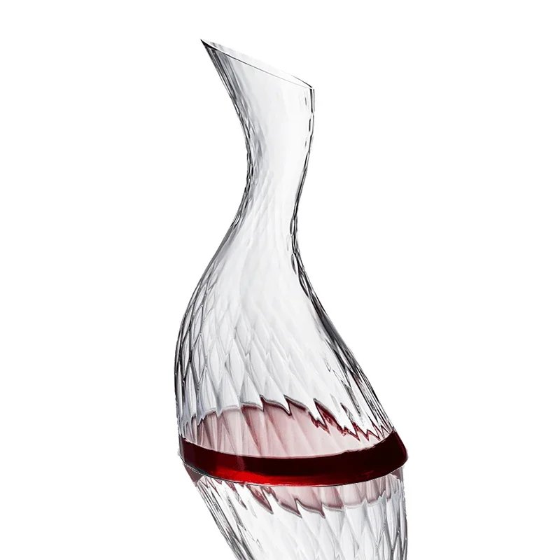 crystal glass red wine decanter, light luxury household waterfall quick decanter, red wine filter