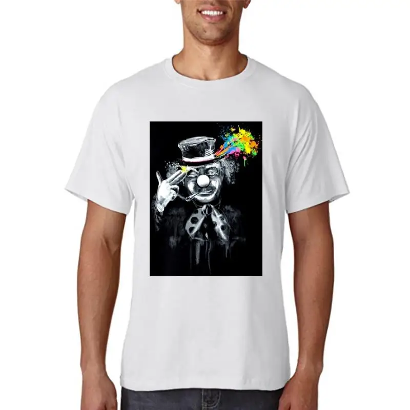 Title: Free Mind - Psychedelic Shirt Rave Tee Glowing Dark Uv Black Light Psy Edm Clown Outdoor Wear Tee Shirt