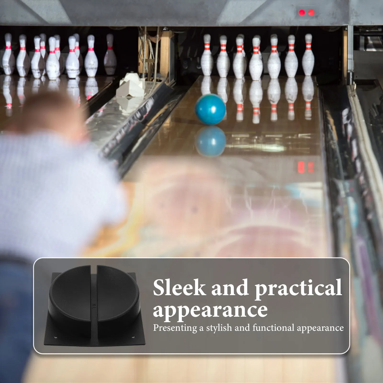 

Подставка для боулинга, пластиковый держатель для мячей для спортивной дисплея, универсальная стойка для хранения мячей, прочная спортивная подставка