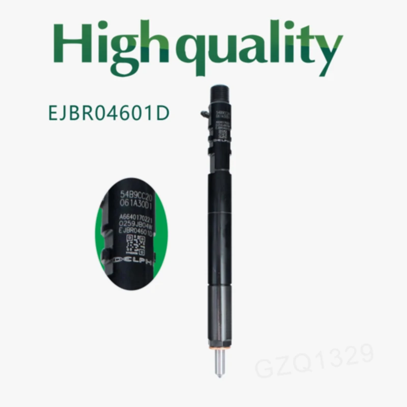 Diesel Auto Parts EJBR04601D For Dual-dragon Luti 2.7T Delphi Injector A6650170321 High Quality Injector Assembly GZQ1329