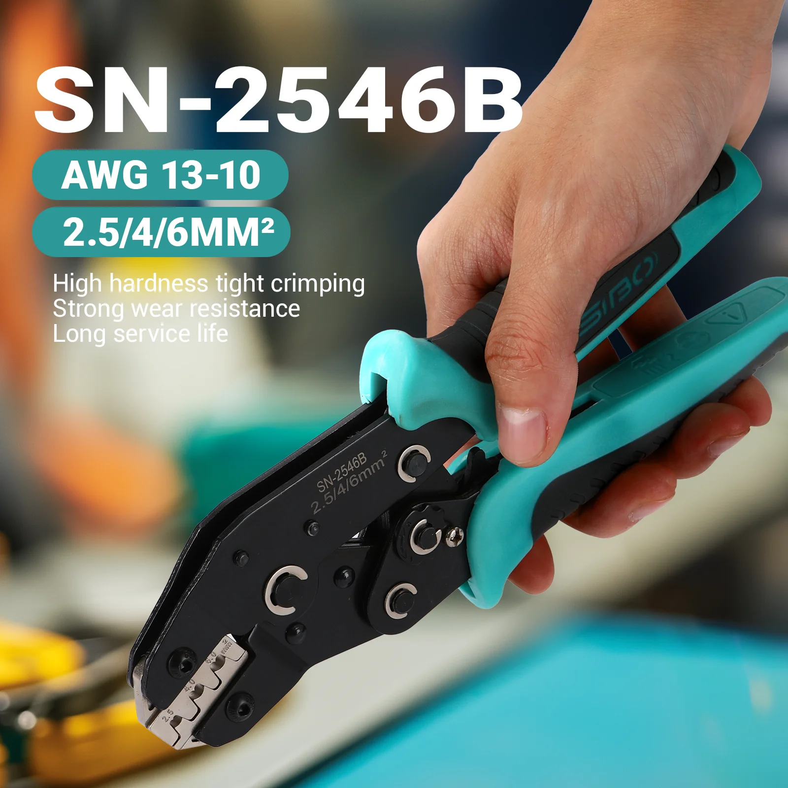 คีมย้ํา SN-2546B สําหรับขั้วต่ - Mc4 Crimping Tool บทวิจารณ์และราคา