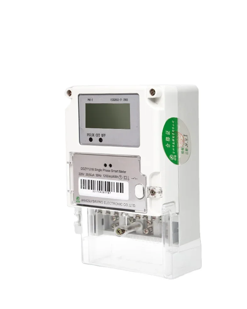 Reasonable Price Smart Energy Single Phase Iot Wifi Electric Energy Meter with IC Card Prepaid Meter